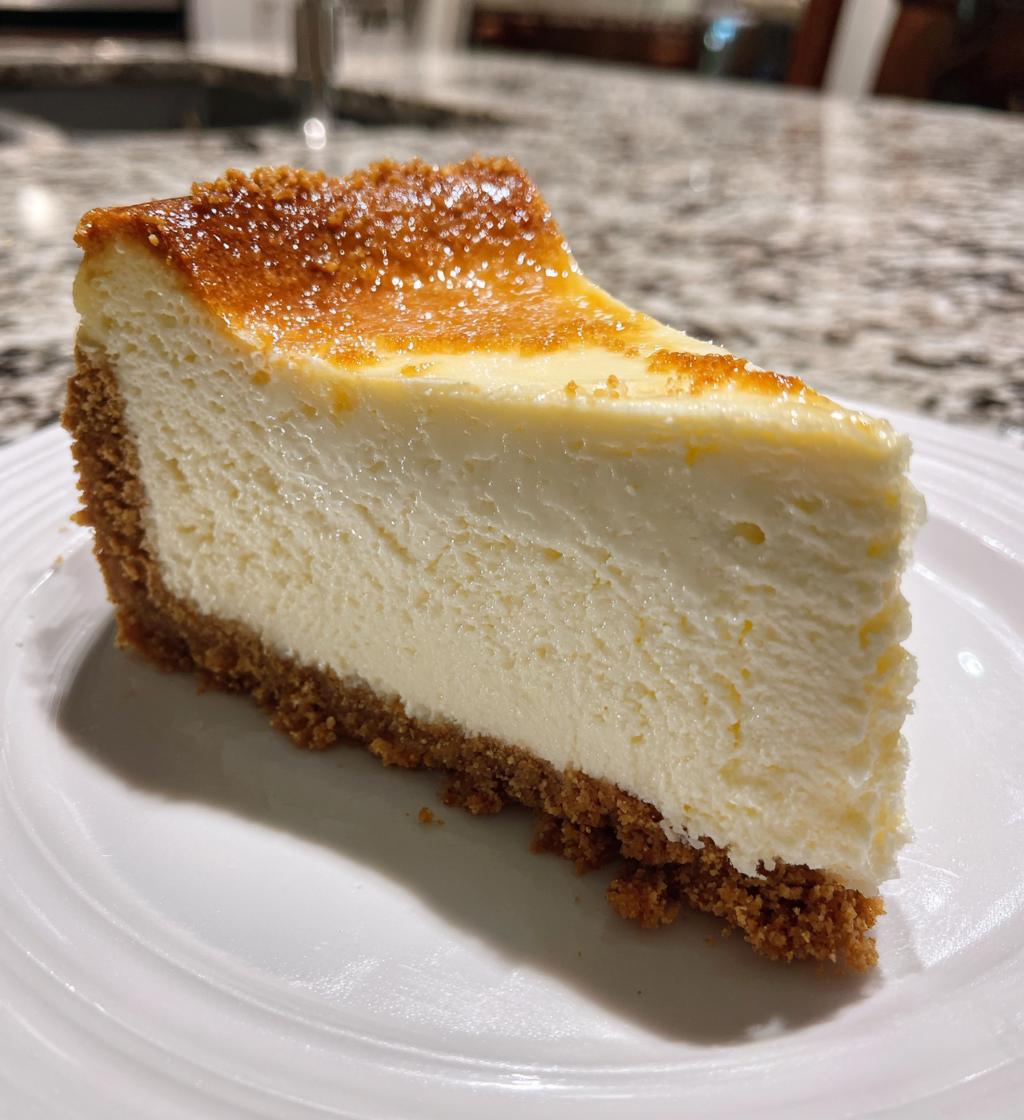 vanilla bean brown butter cheesecake - detail 1