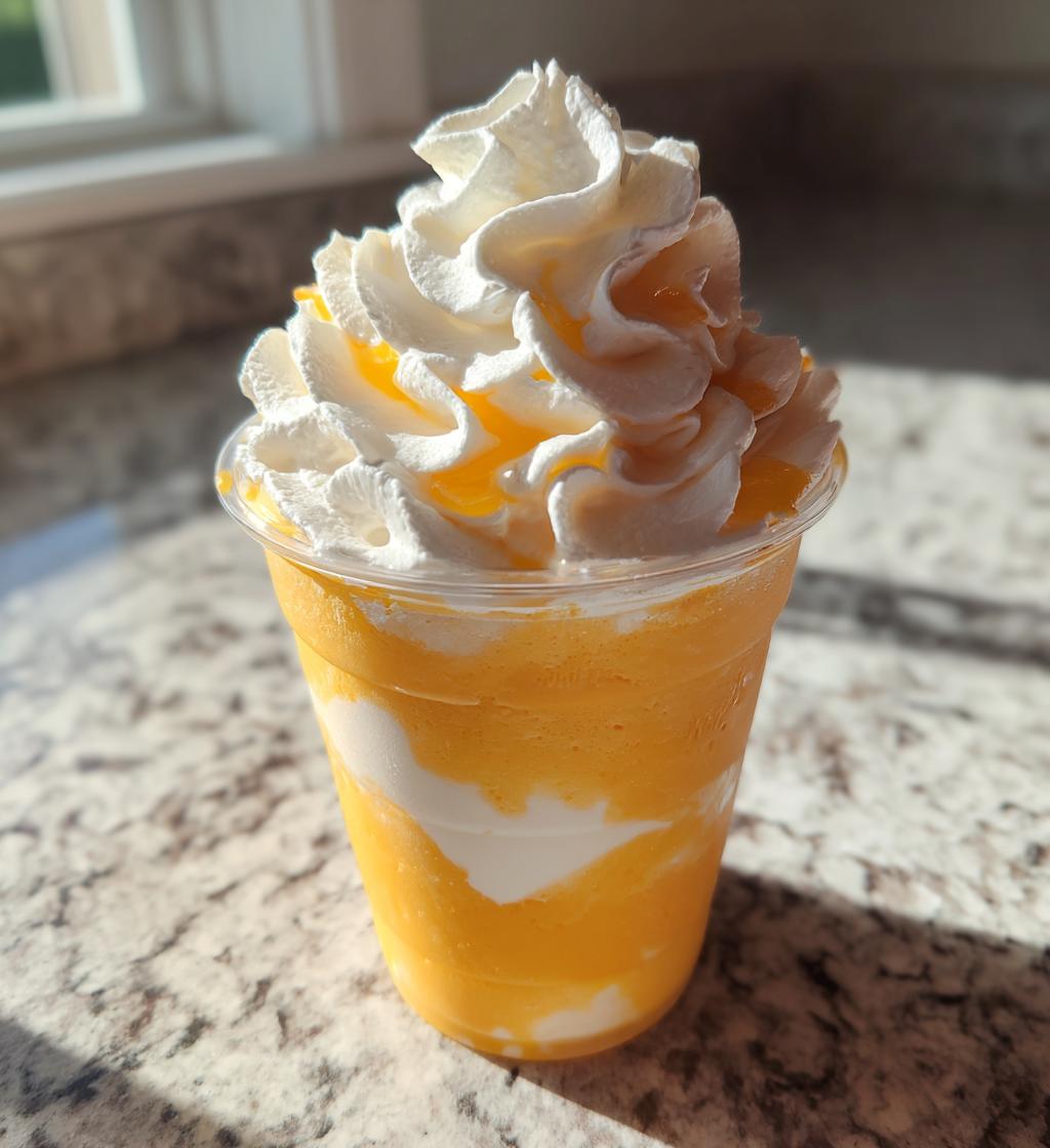 wendys creamsicle frosty recipe