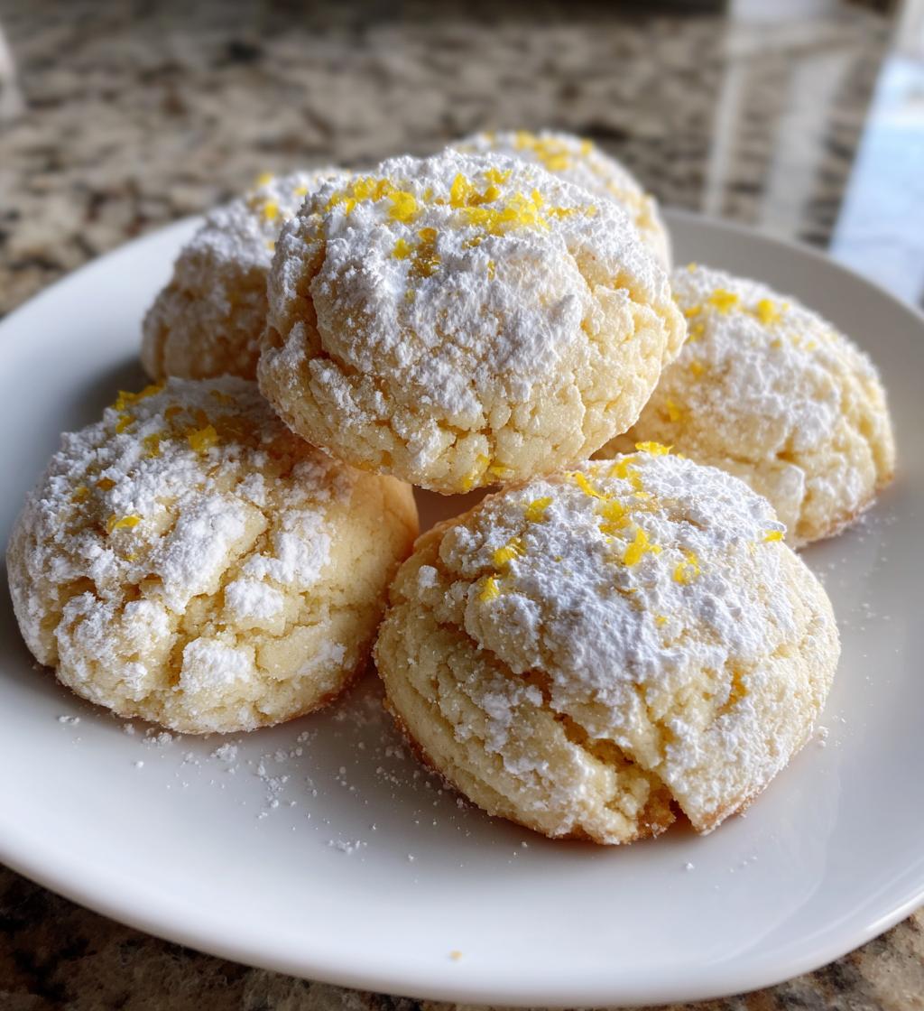 zesty lemon meltaway cookies