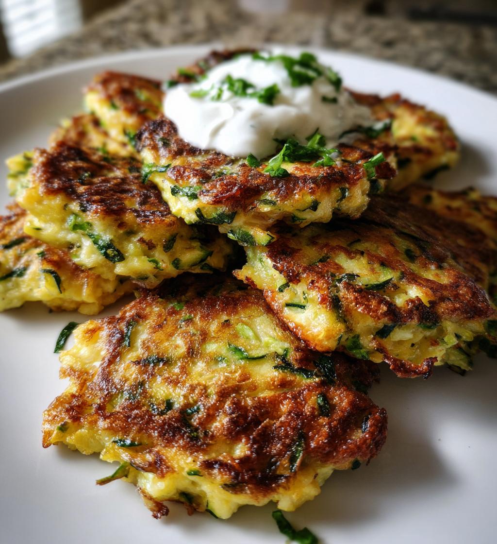 zucchini fritters