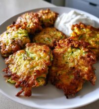 zucchini fritters recipe