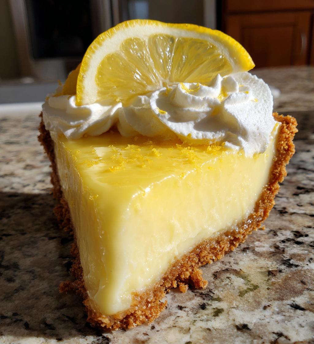 6 ingredient blender lemon pie