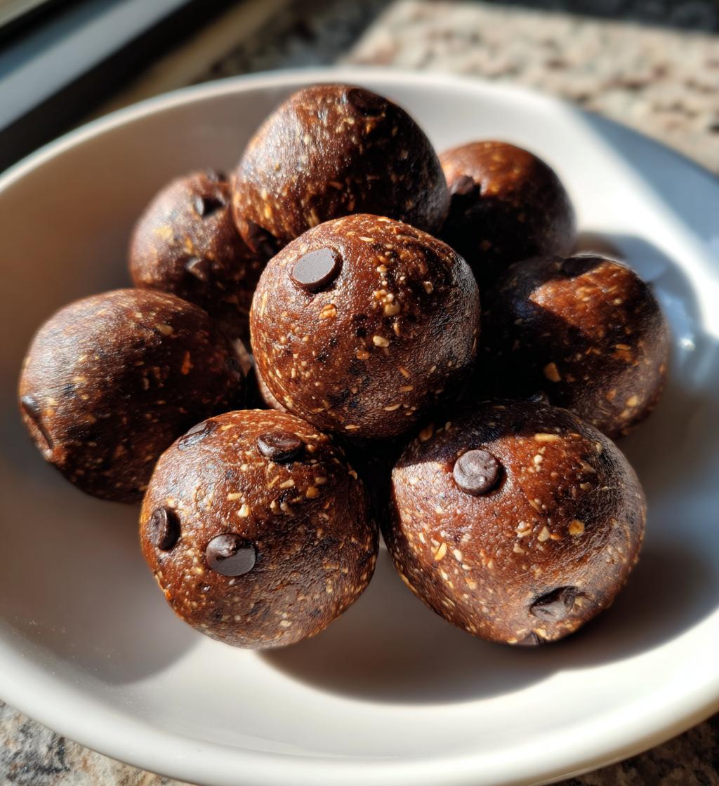 7 ingredient chocolate protein energy balls nutritious and delicious