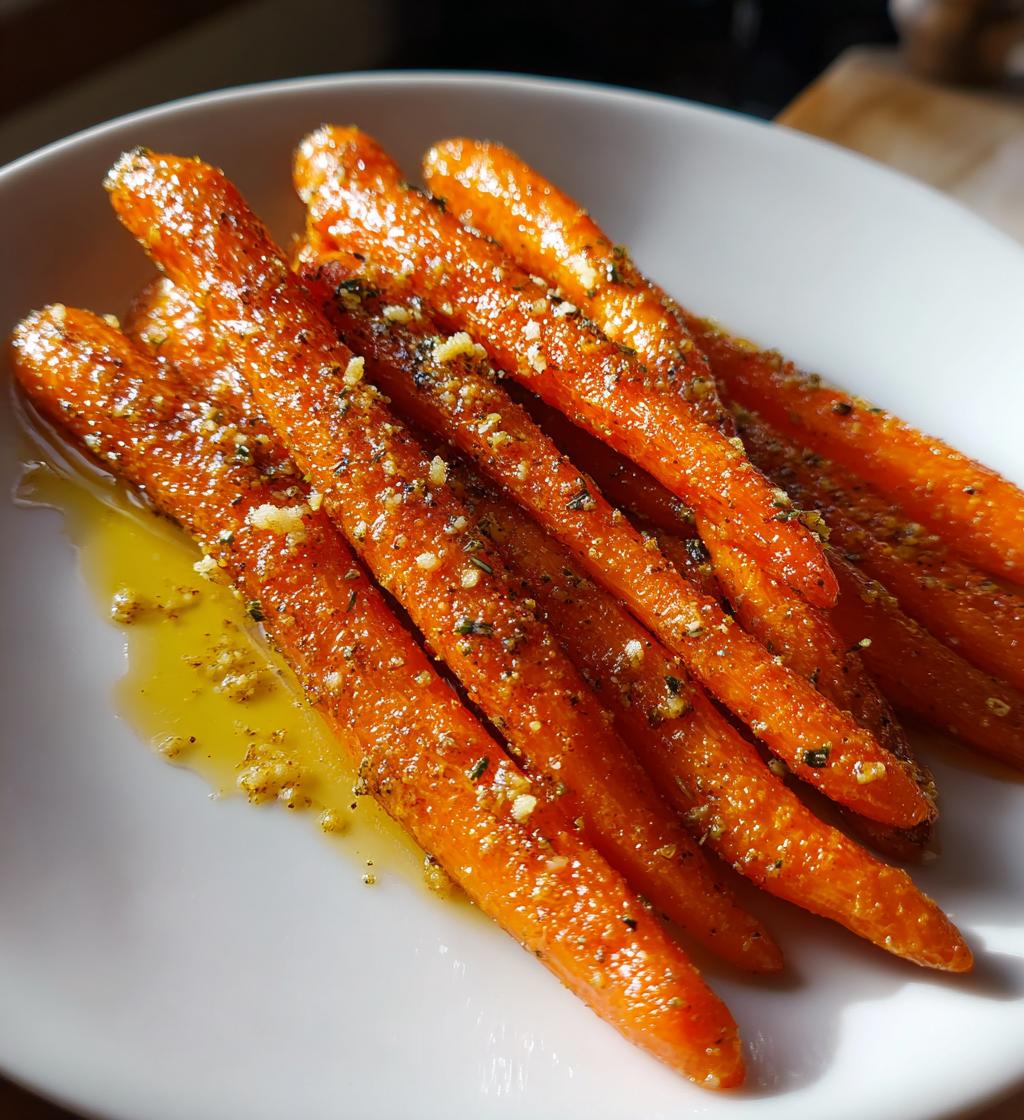 air fryer carrots - detail 1