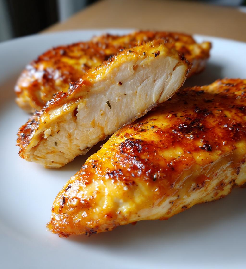 air fryer chicken breast - detail 1