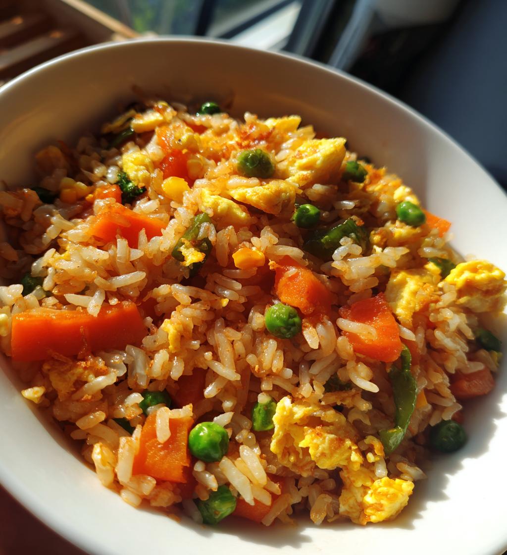 air fryer fried rice