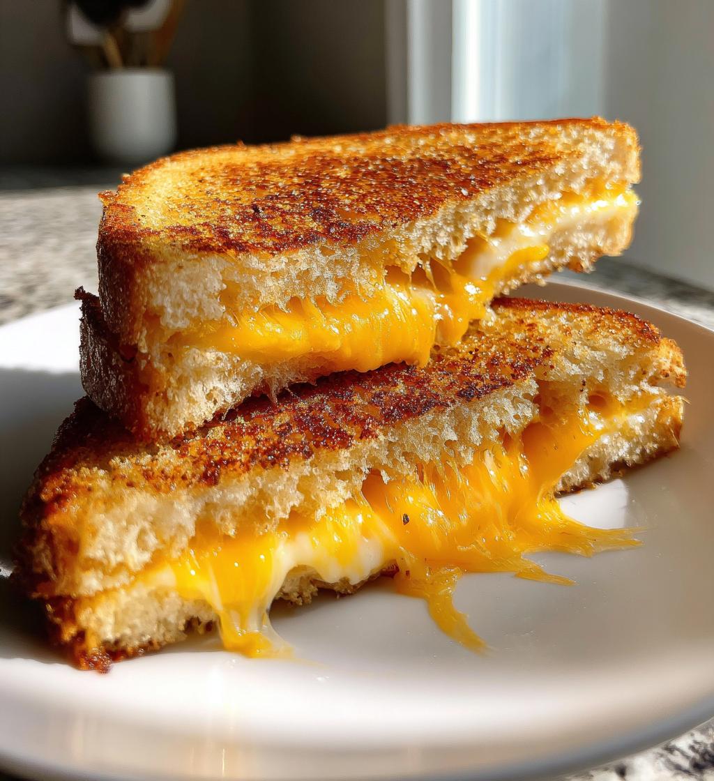 air fryer grilled cheese - detail 1