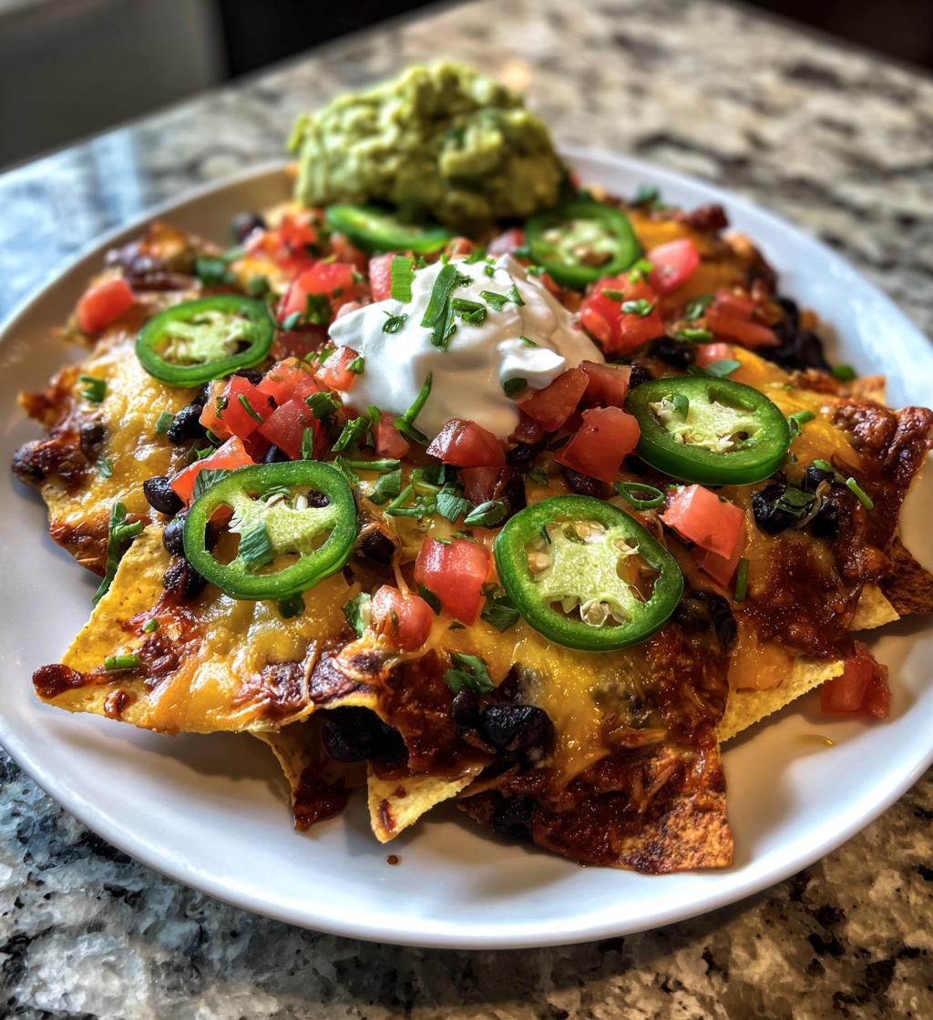 air fryer nachos - detail 1