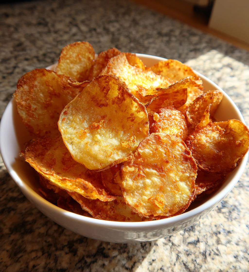 air fryer potato chips recipe