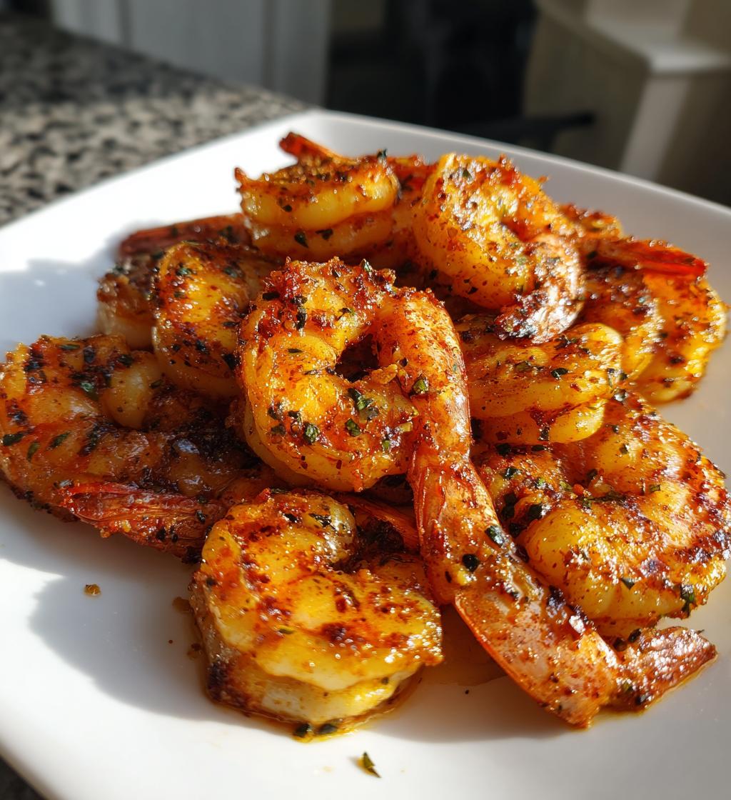 air fryer shrimp - detail 1