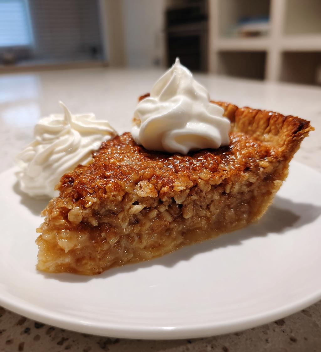 amish oatmeal pie recipe