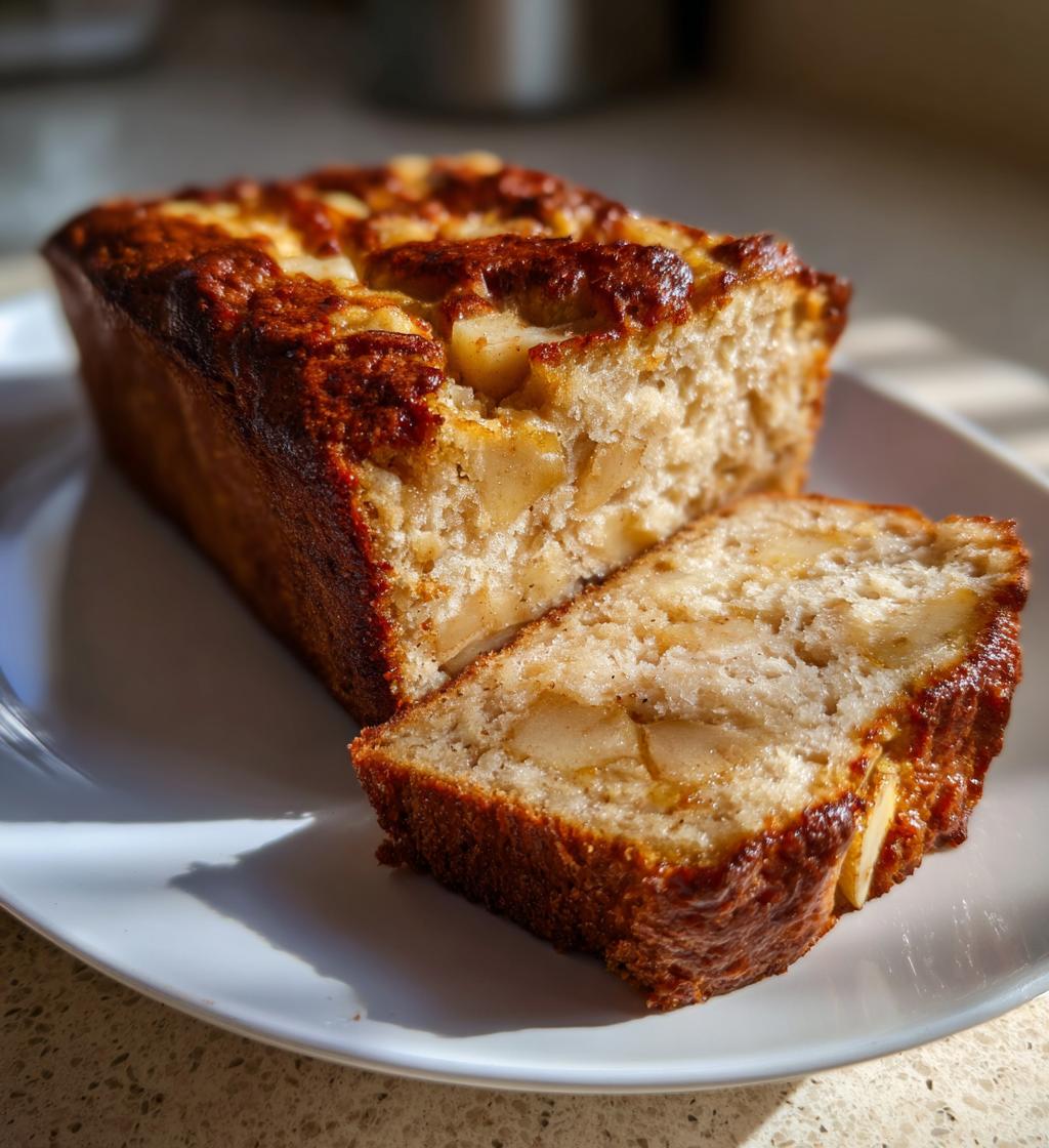 apple cinnamon bread - detail 1