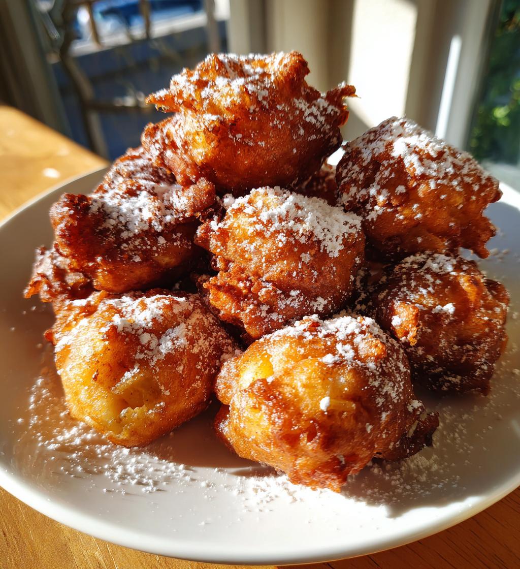 apple fritter bites