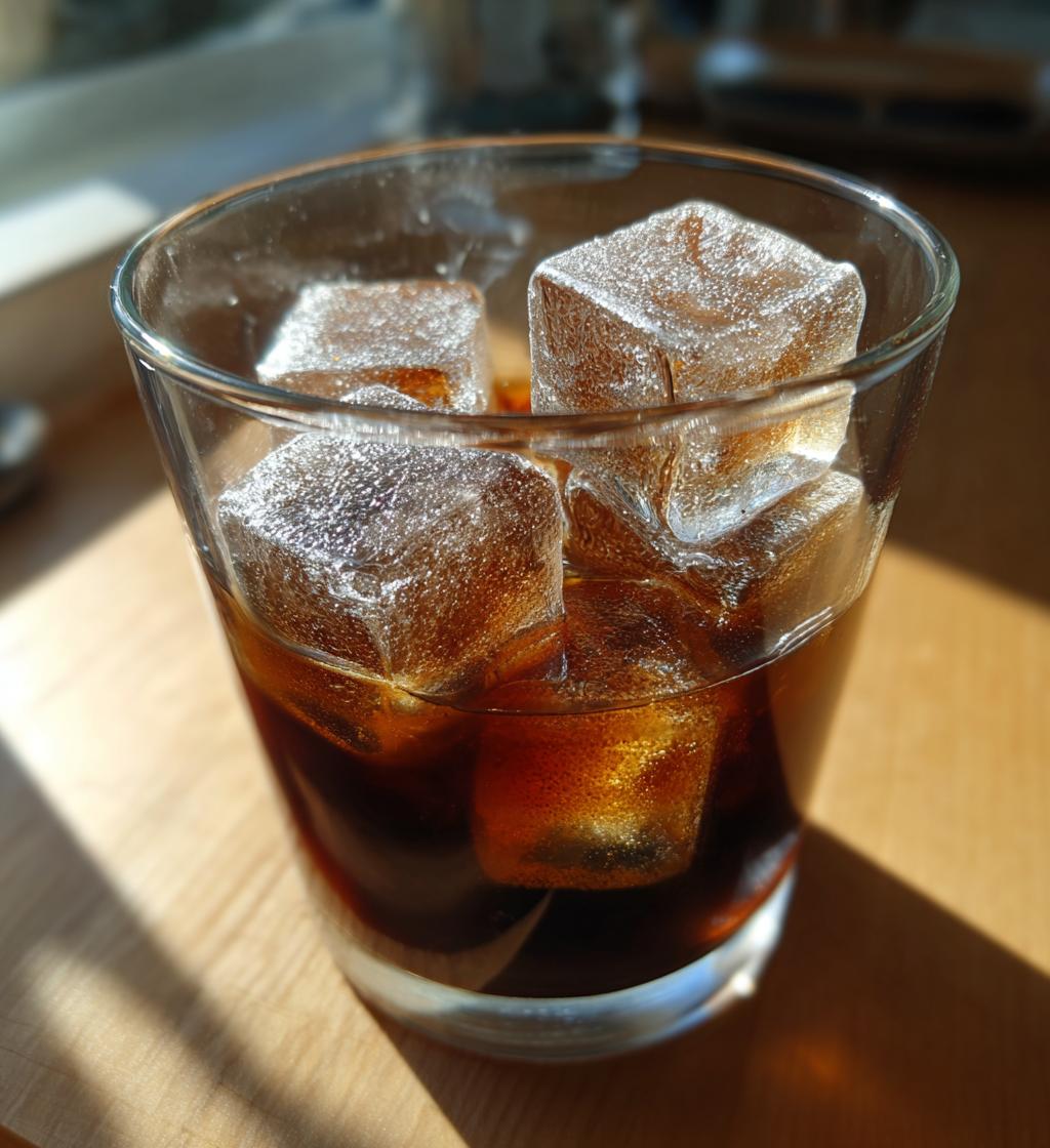 baileys and coffee ice cubes