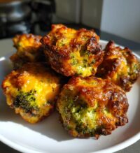 baked broccoli cheese balls