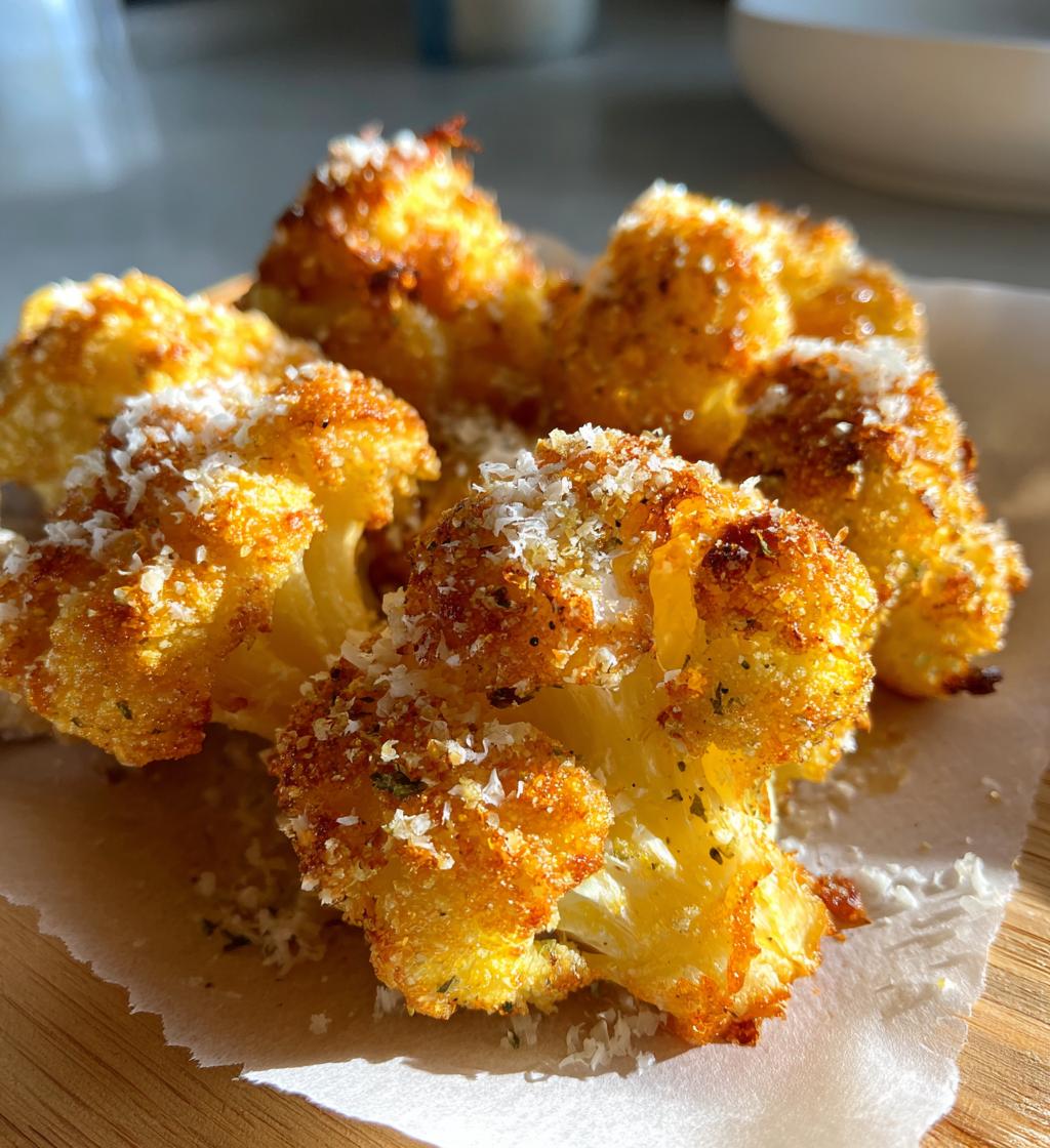 baked crunchy cauliflower - detail 1