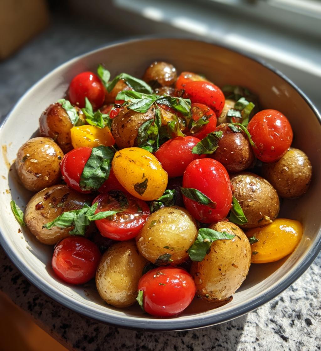 balsamic potato salad