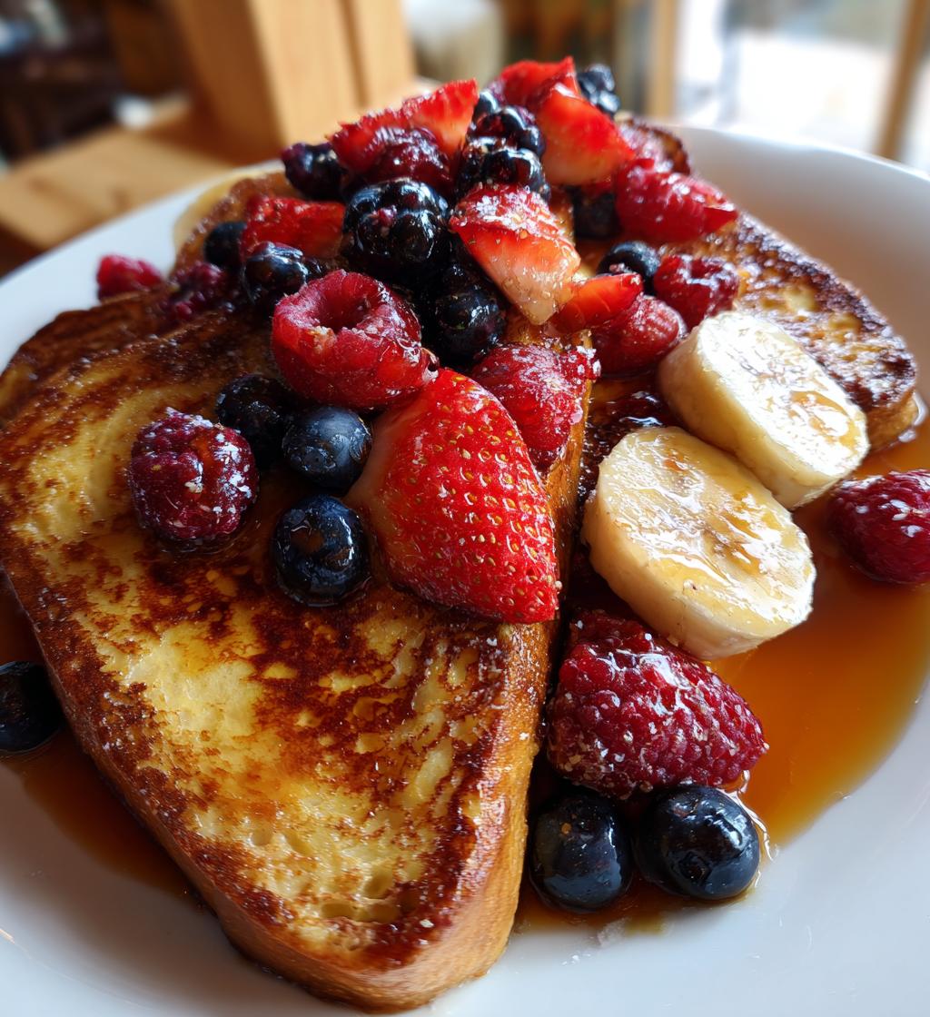 banana berry french toast