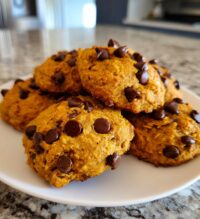 banana oatmeal high protein breakfast cookies