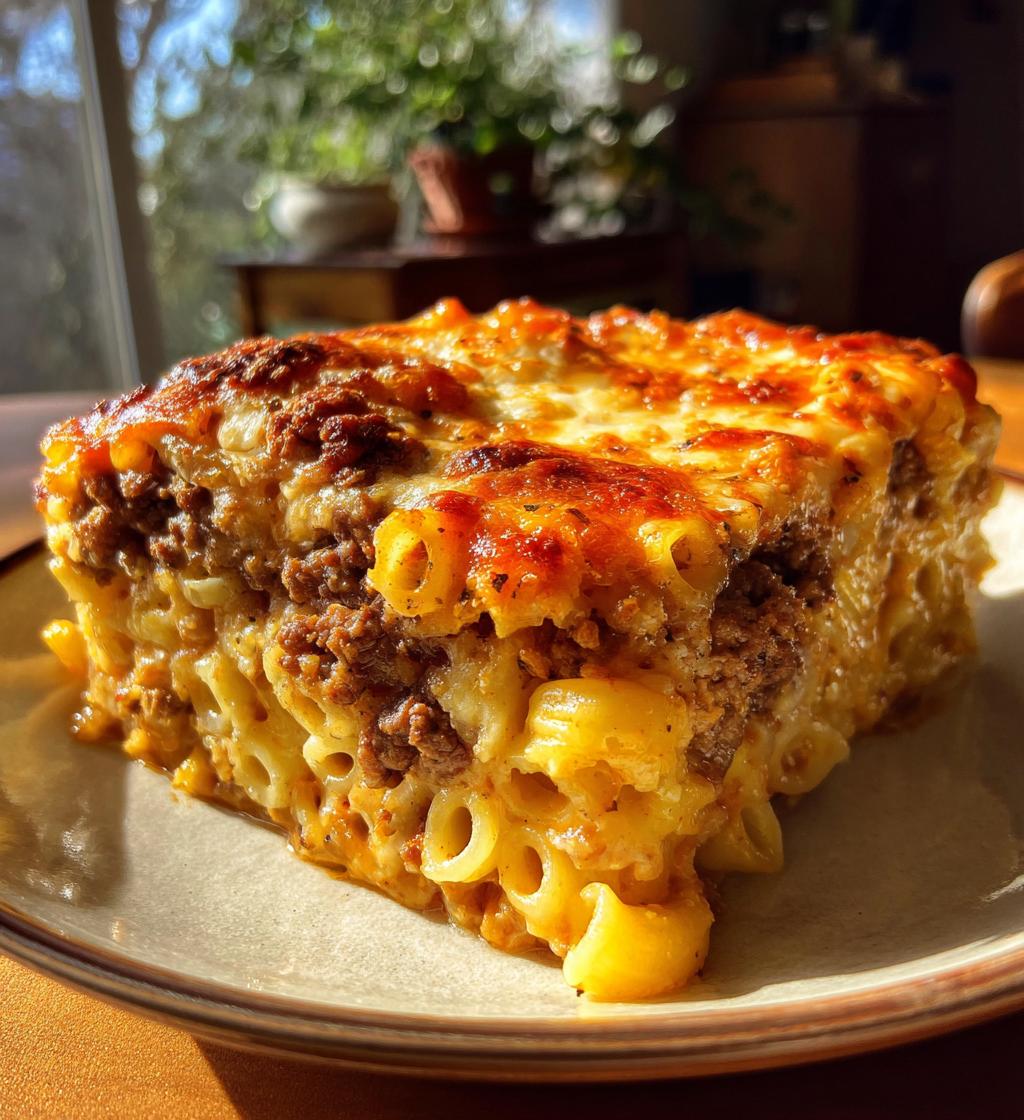 beef lombardi casserole
