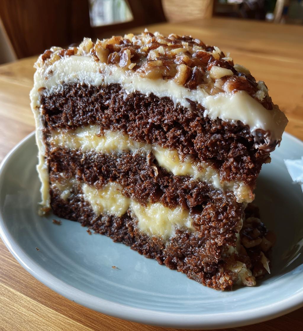 best ever german chocolate cake - detail 1