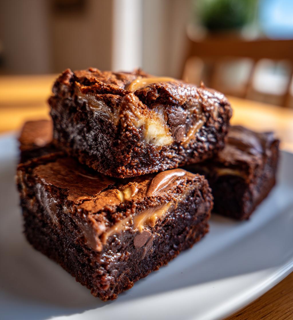 biscoff brownies - detail 1