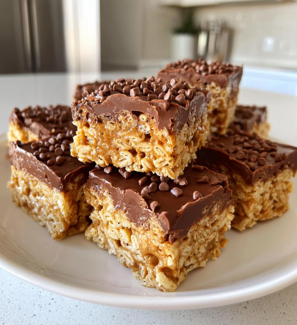 biscoff rice krispie treats