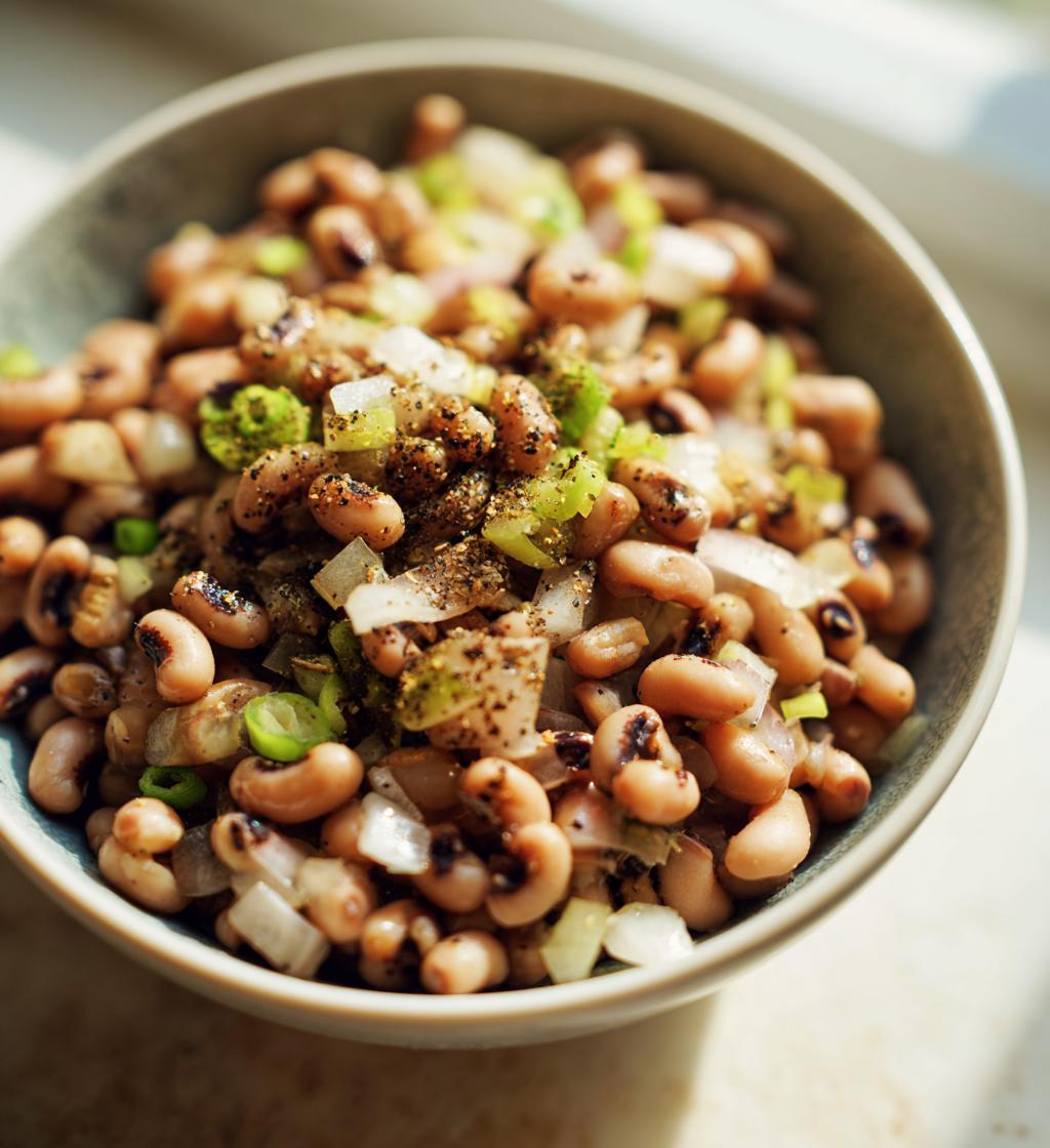 black eyed peas for new years good luck
