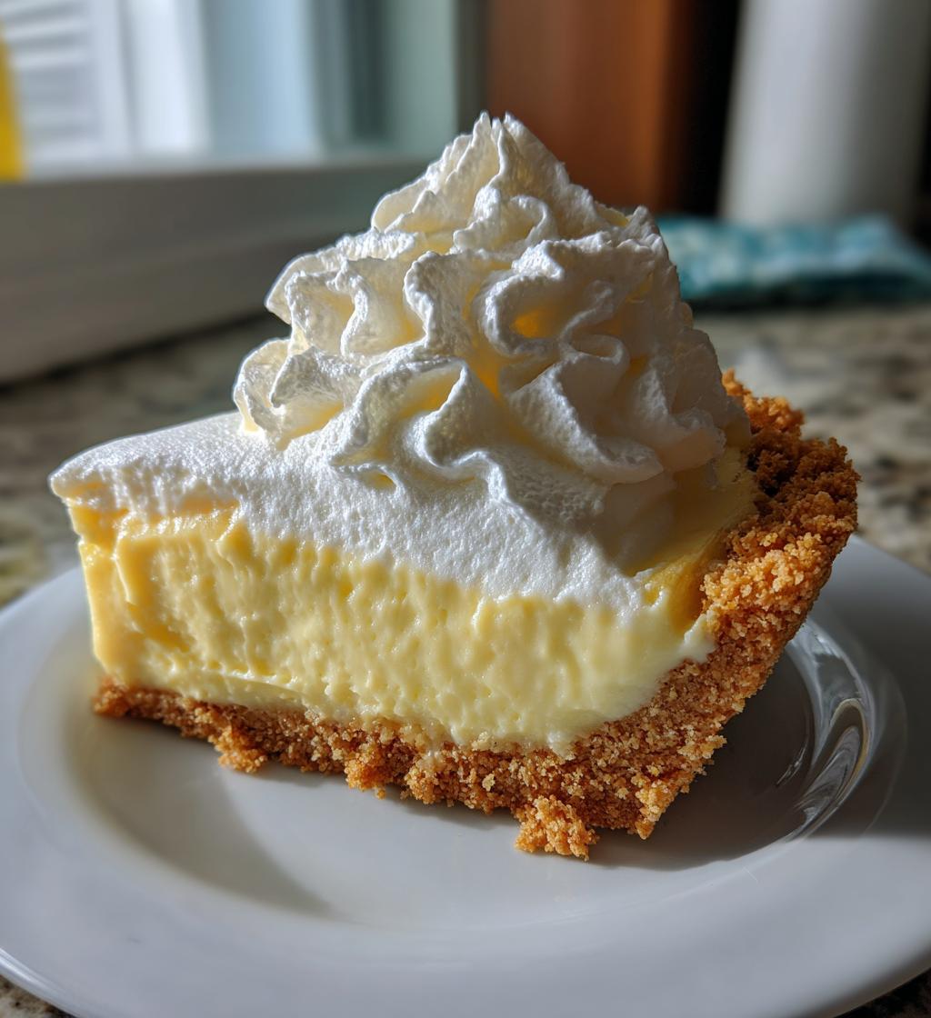 blender lemon pie recipe