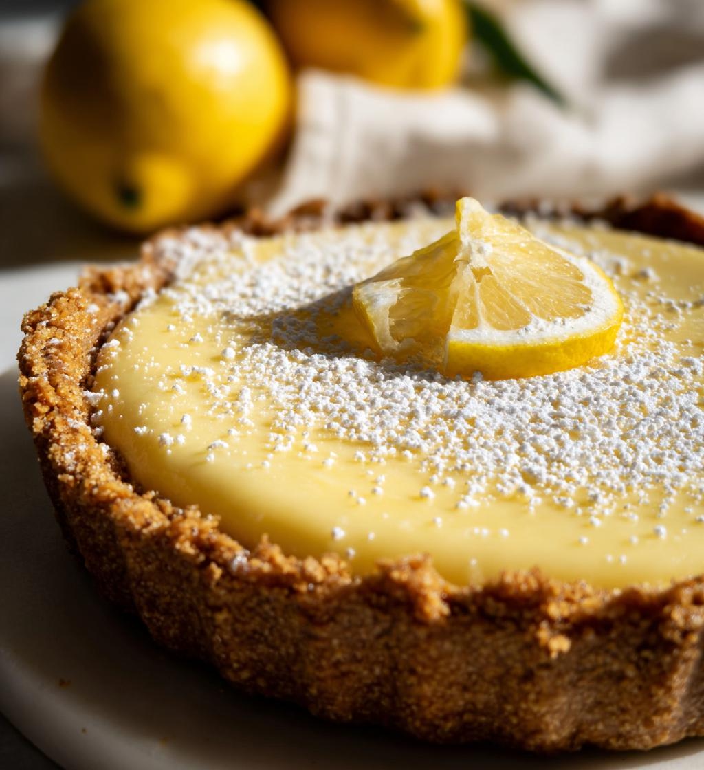blender lemon pie