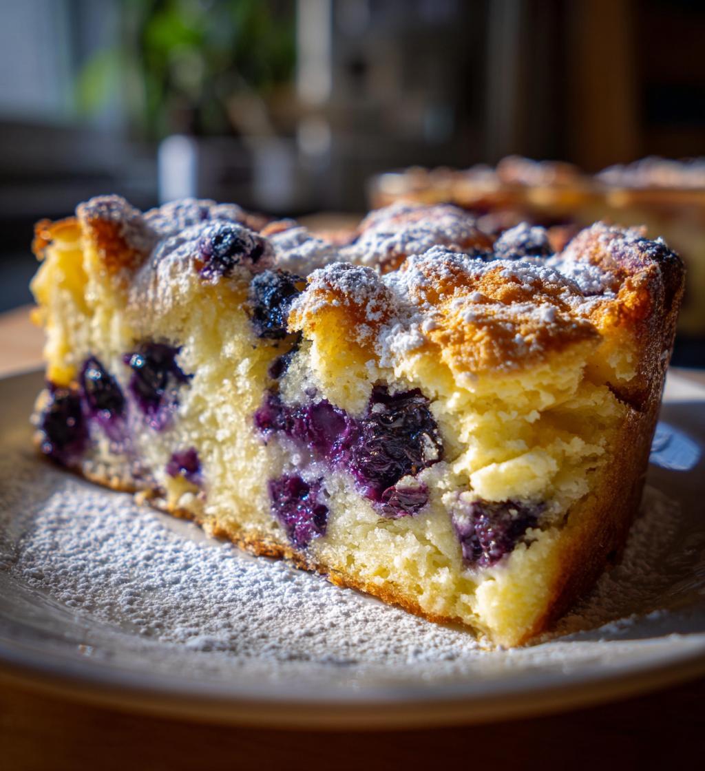 blueberry buttermilk pancake casserole