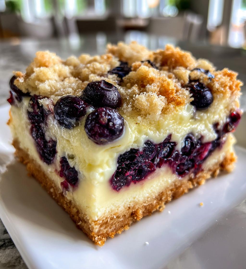 blueberry cheesecake crumb cake