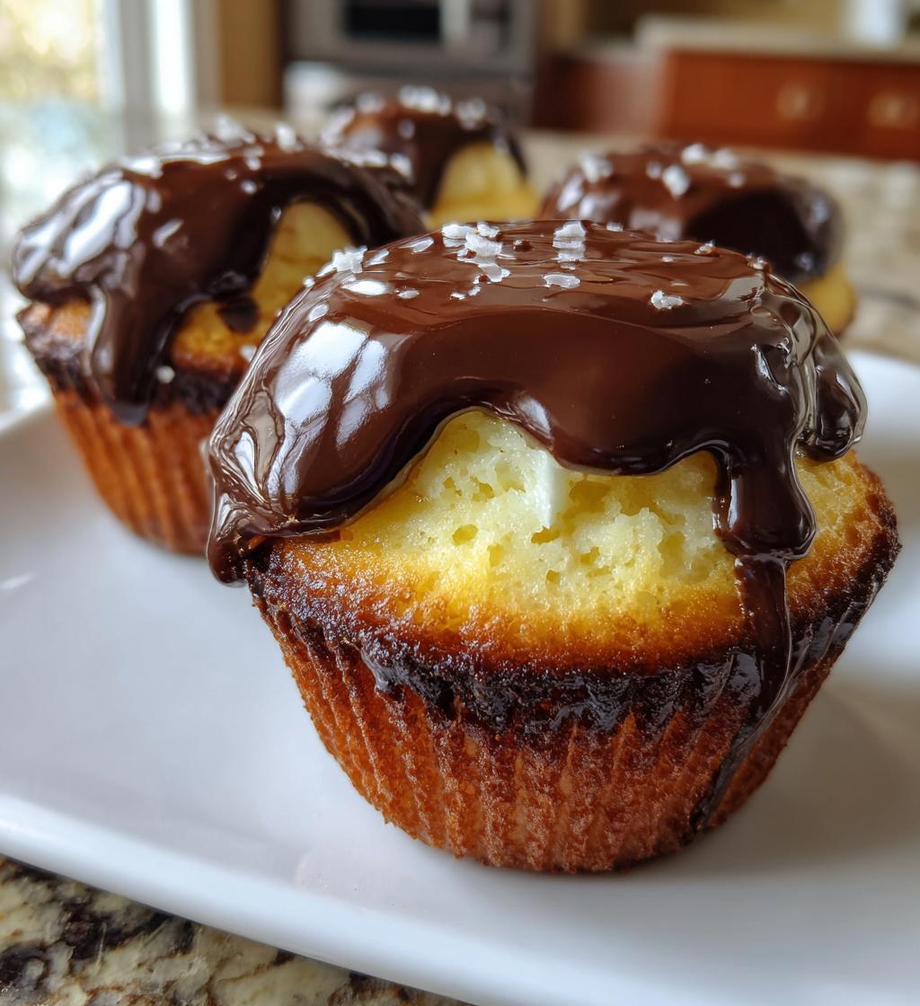 boston cream pie cupcakes