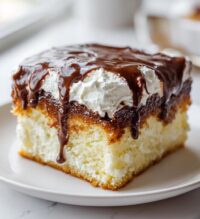 boston cream poke cake 2