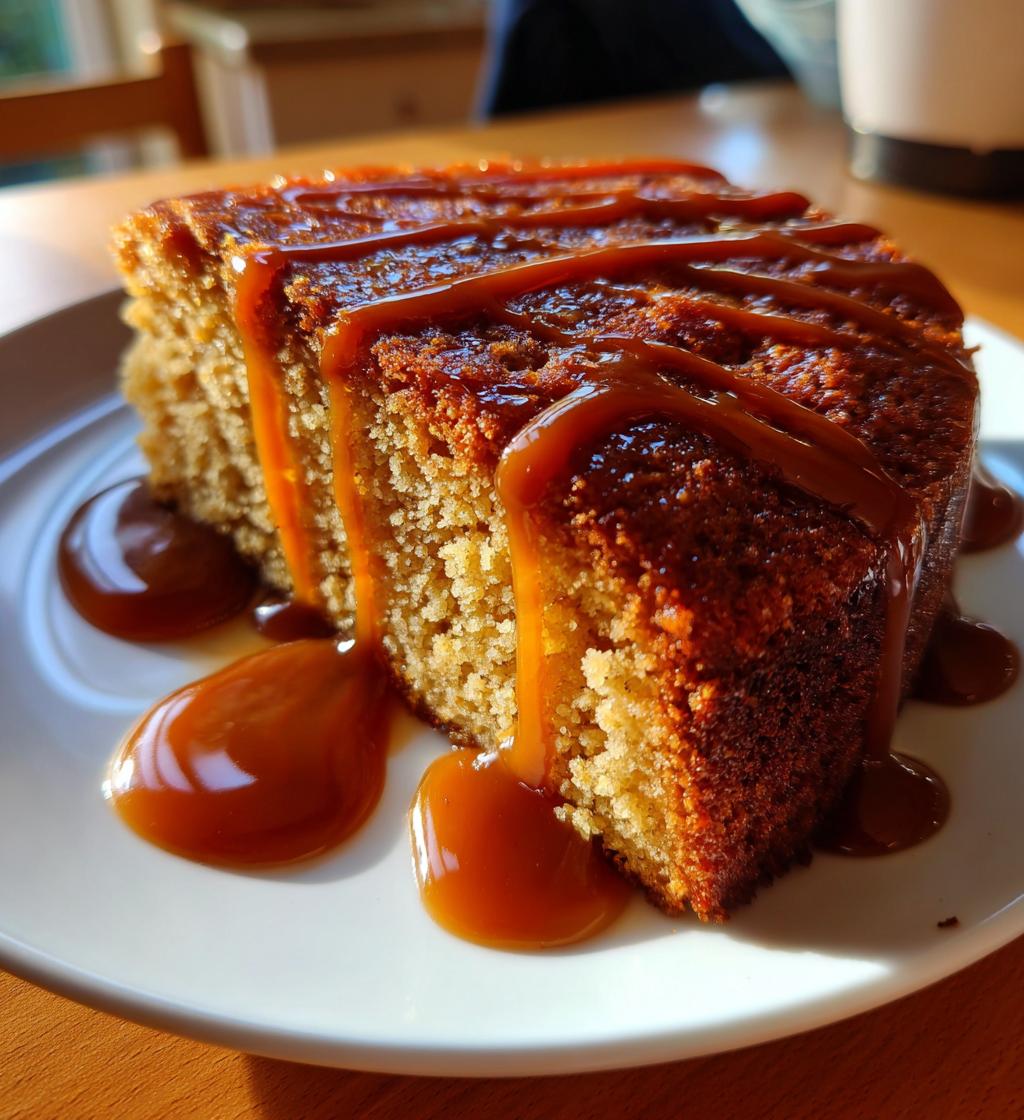 brown sugar caramel pound cake 2
