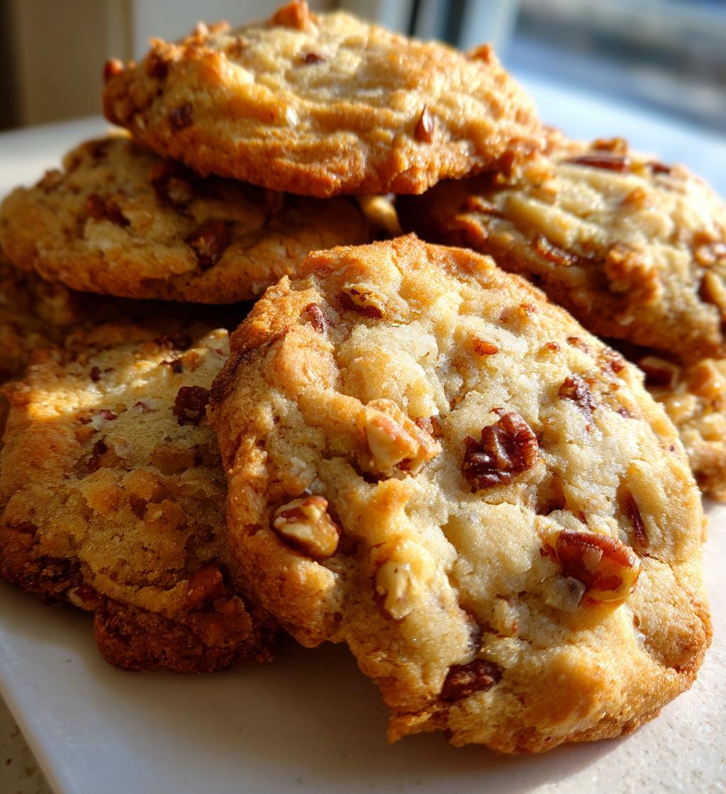 butter pecan cookies - detail 1