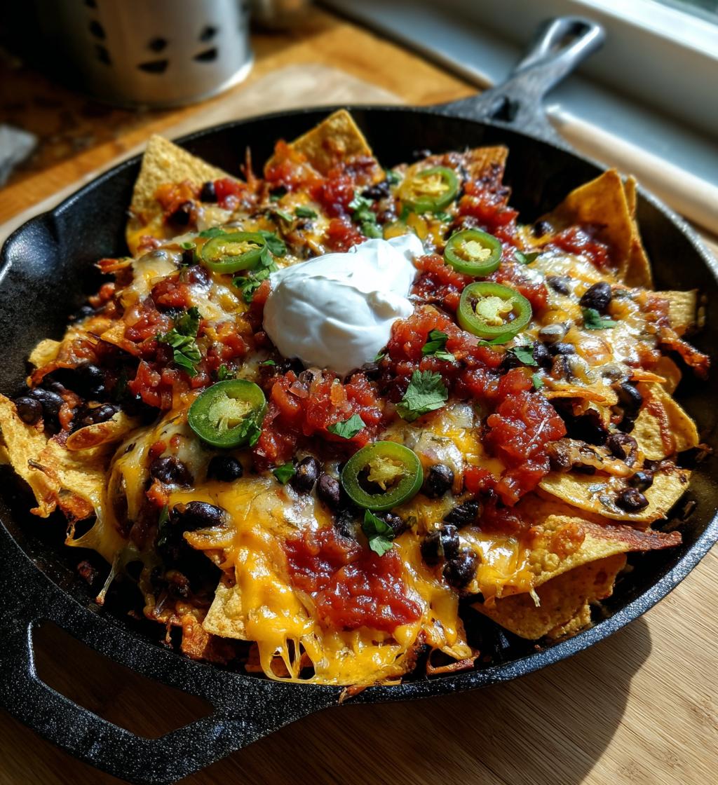 campfire nachos - detail 1