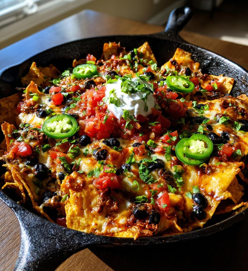 campfire nachos