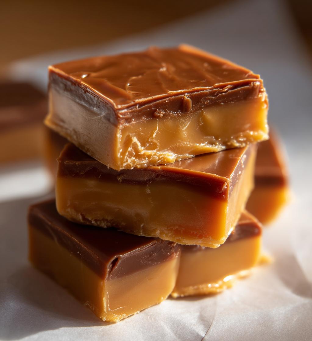 caramel coffee fudge