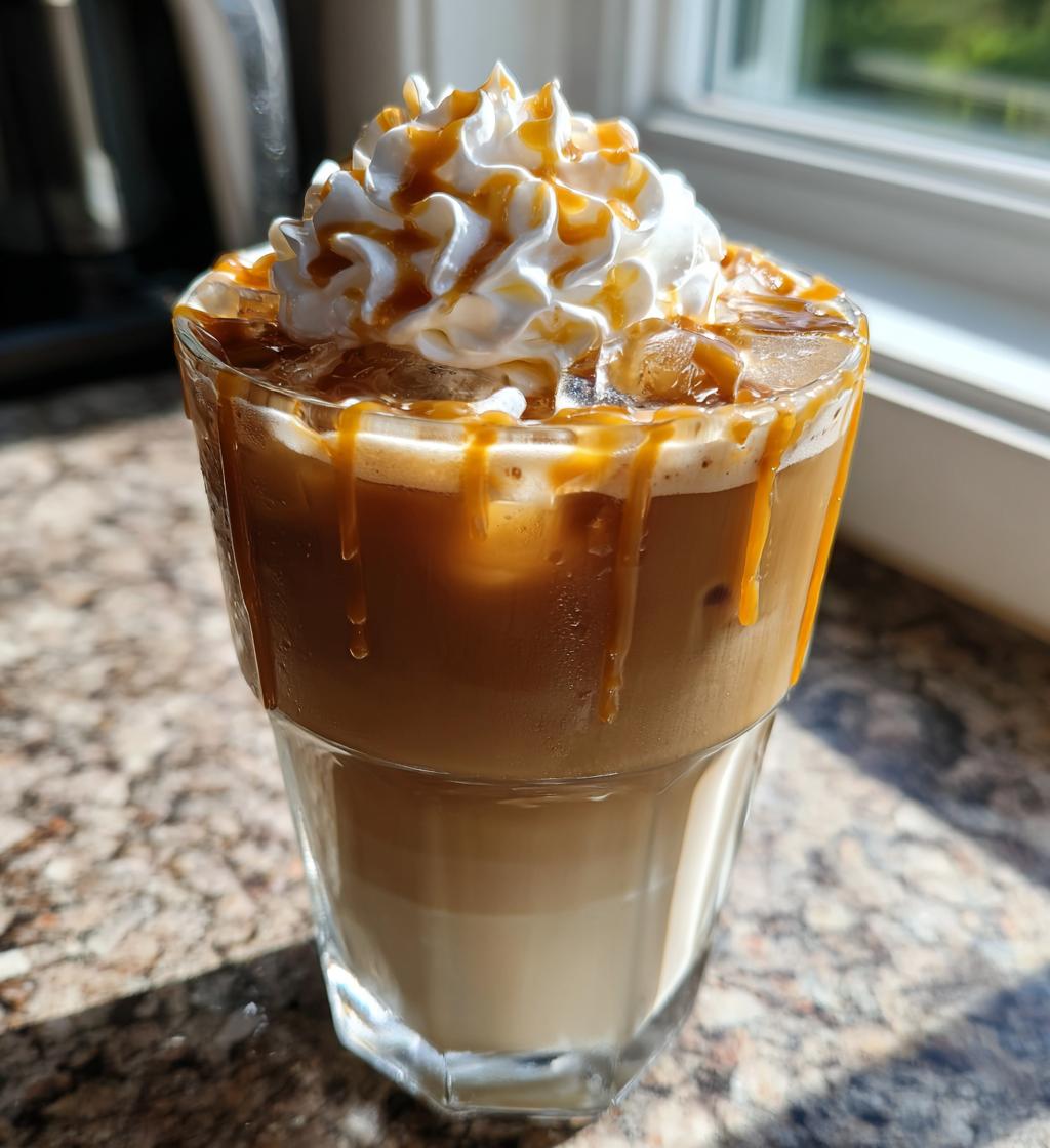 caramel hazelnut iced coffee a refreshing and nutty delight