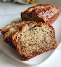 caramel macchiato banana bread