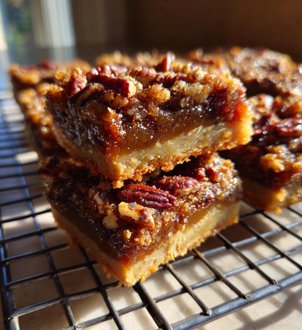 caramel pecan dream bars