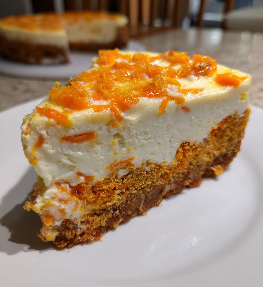 carrot cake cheesecake - detail 1
