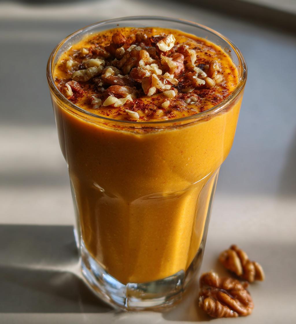 carrot cake smoothie - detail 1