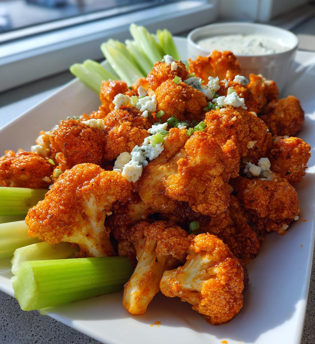 cauliflower buffalo wings recipe