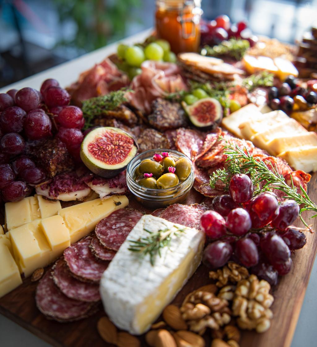 charcuterie board for thanksgiving