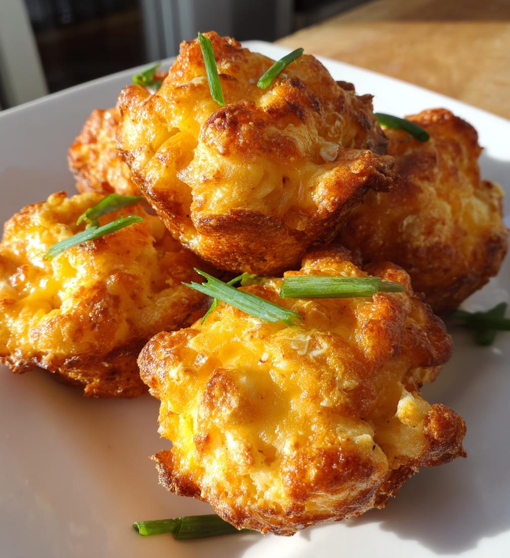 cheesy mashed potato puffs 2