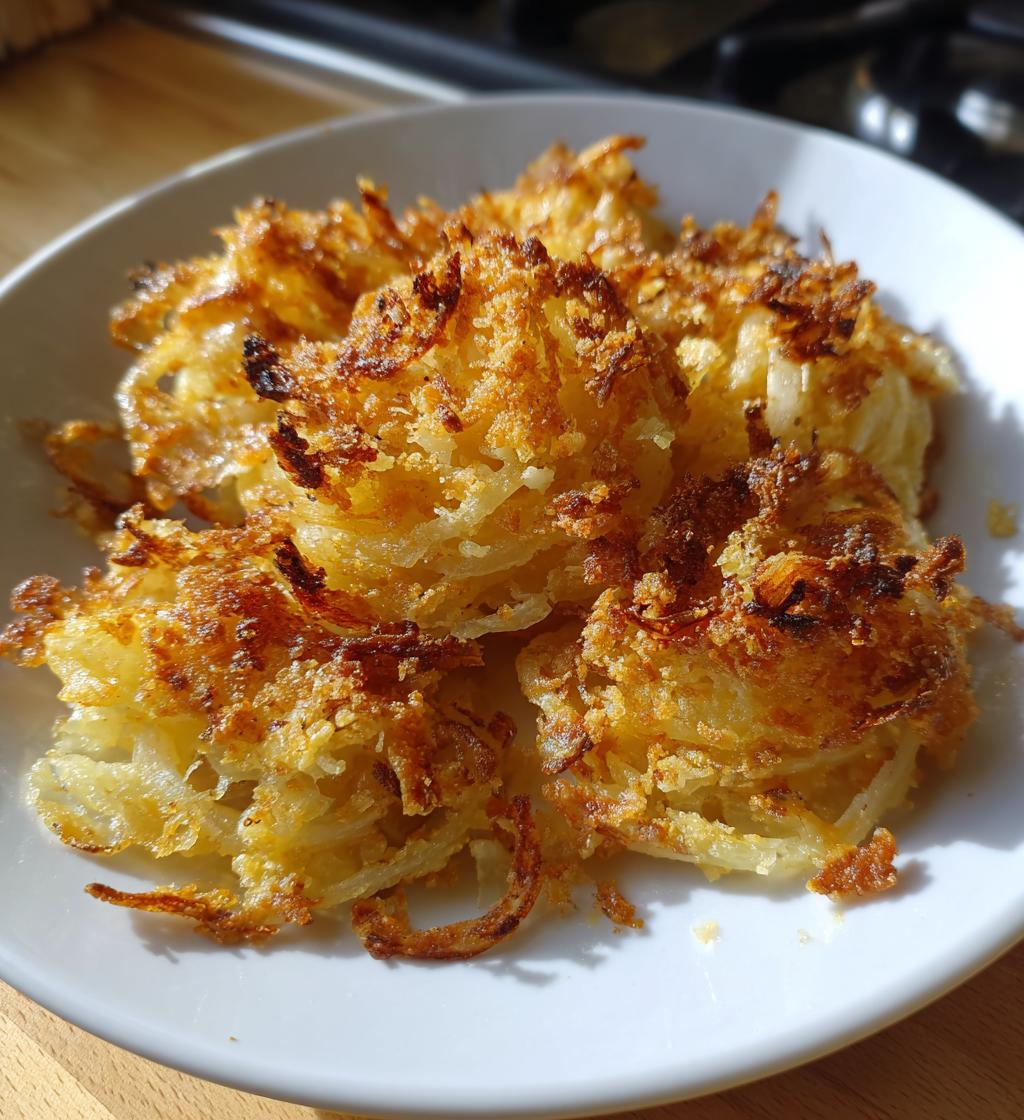 cheesy onion crisps