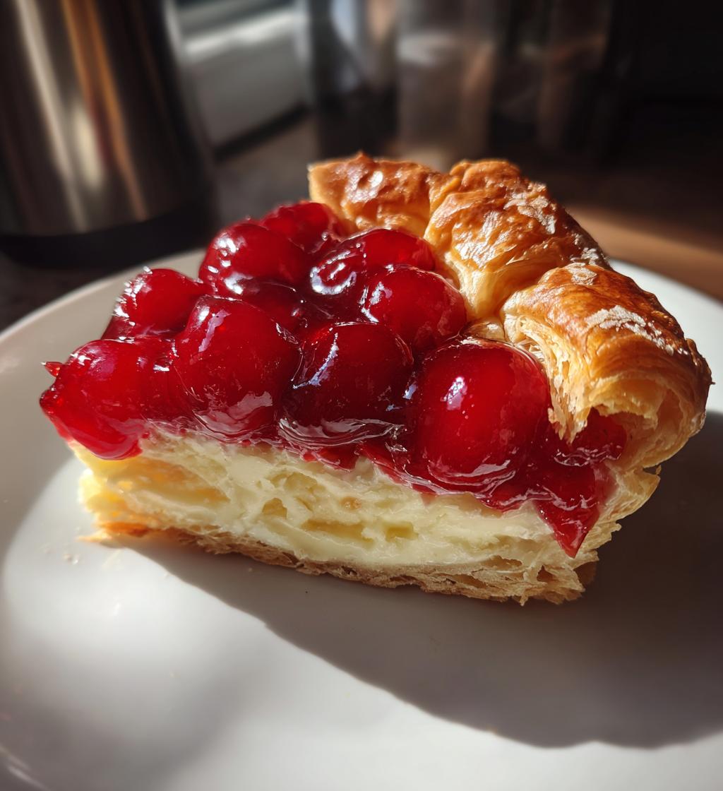 cherry cheese danish
