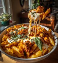 chicken mozzarella pasta